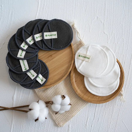 Cotton & Bamboo Facial Rounds – Eco Beauty Kit-1