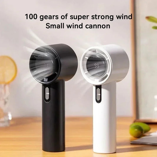 Turbo Handheld Portable Fan (Rechargeable)