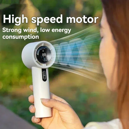 Turbo Handheld Portable Fan (Rechargeable)