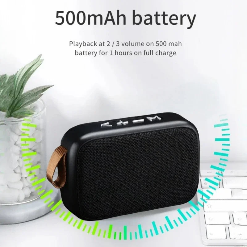 Mini Portable Wireless Fabric Speaker