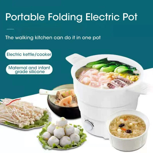 Multi-Function Portable Folding Electric Hot Pot