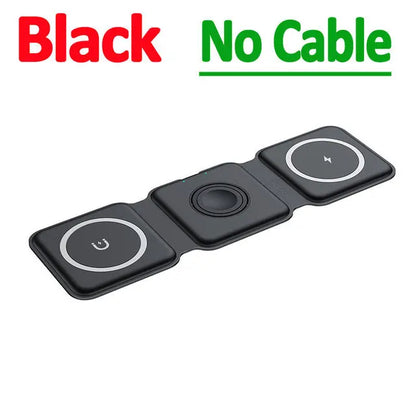3-in-1 Foldable Magnetic Wireless Charger