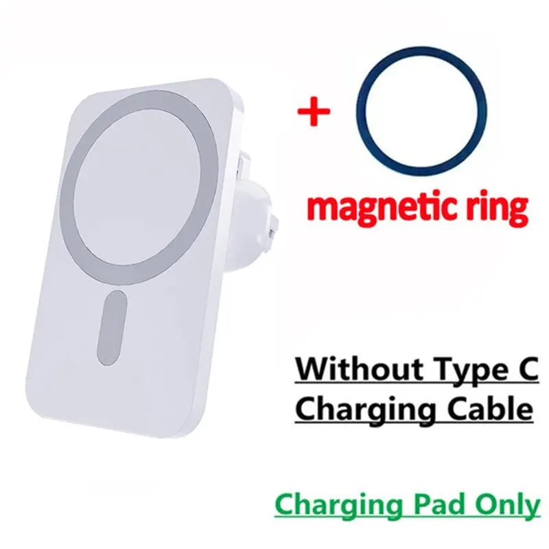 30W Magnetic Wireless Car Charger (Fast Charging)
