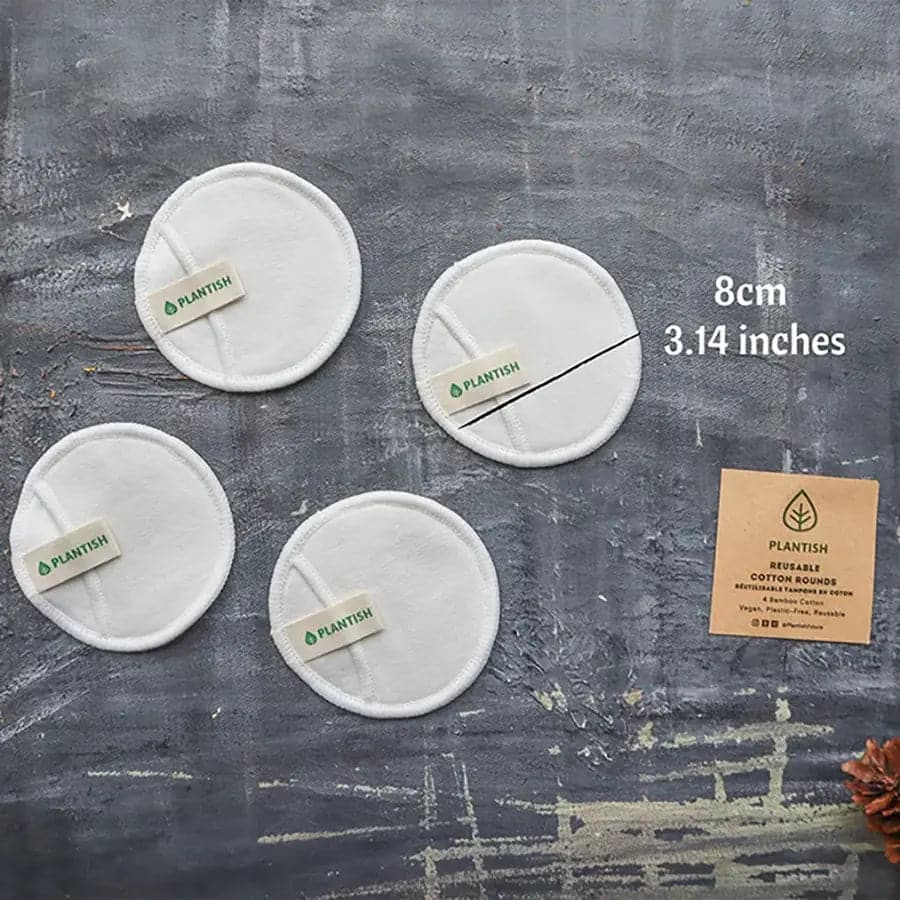 Cotton & Bamboo Facial Rounds – Eco Beauty Kit-2