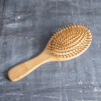 Bamboo Hair Brush Set – Natural Scalp Care-3