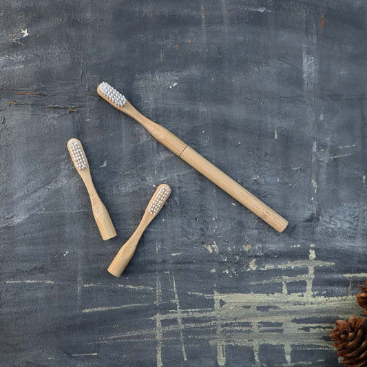 Bamboo Toothbrush Travel Case – Refillable & Eco-Friendly-0