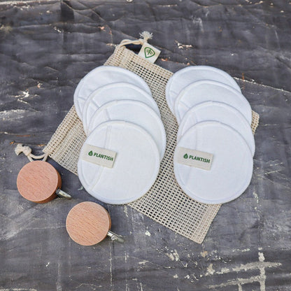 Reusable Cotton Facial Rounds – Eco Beauty Set-3